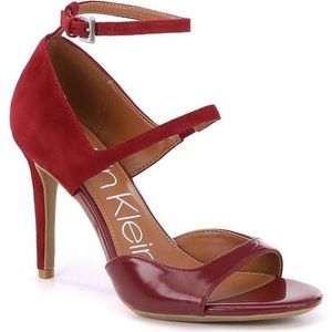 Calvin Klein Suede Heels size 11